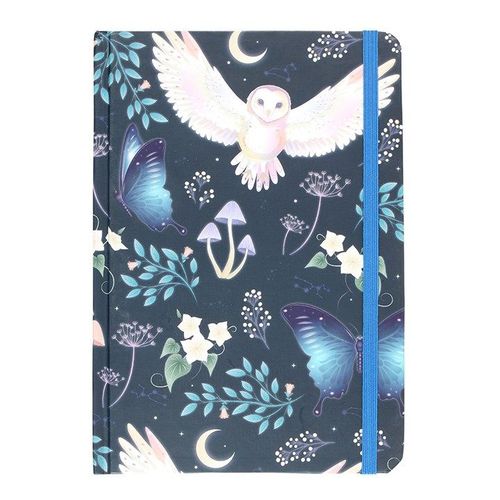 Night Flight Owl A5 Notebook | Inspired Creative Gifts | UK Supplier