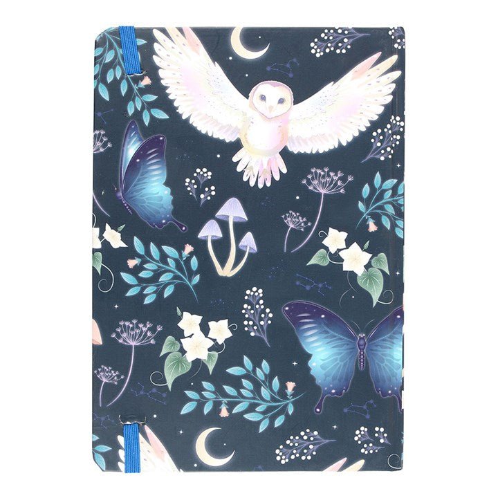 Night Flight Owl A5 Notebook | Inspired Creative Gifts | UK Supplier