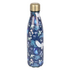 Night Flight Owl Print Metal Water Bottle | Inspired Creative Gifts | UK Supplier