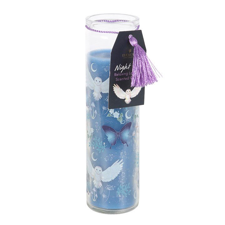 Night Owl Lavender Tube Candle | Inspired Creative Gifts | UK Supplier