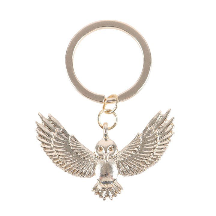 Night Owl Metal Keyring | Inspired Creative Gifts | UK Supplier