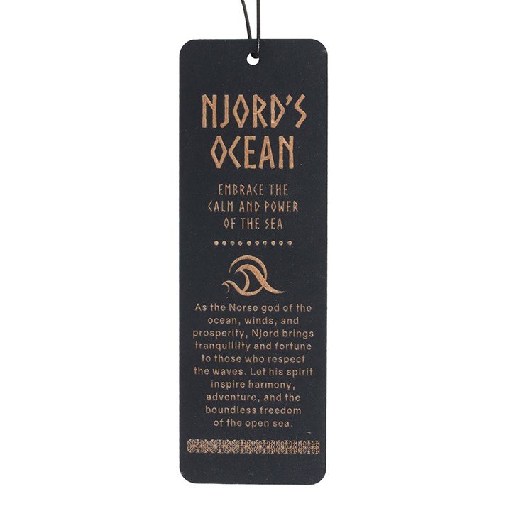 Njord's Ocean Wooden Bookmark | Inspired Creative Gifts | UK Supplier
