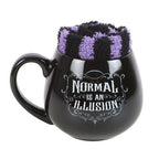 Normal is an Illusion Gothic Mug and Socks Set | Inspired Creative Gifts | UK Supplier