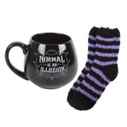 Normal is an Illusion Gothic Mug and Socks Set | Inspired Creative Gifts | UK Supplier