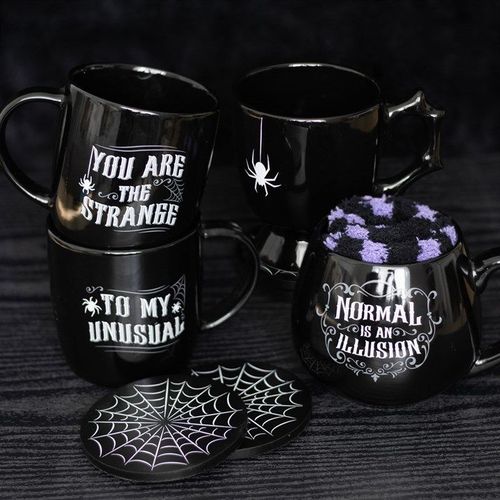 Normal is an Illusion Gothic Mug and Socks Set | Inspired Creative Gifts | UK Supplier