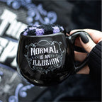 Normal is an Illusion Gothic Mug and Socks Set | Inspired Creative Gifts | UK Supplier