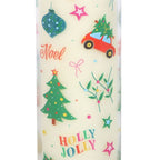 Nostalgic Christmas Print Christmas Pudding Scented Tube Candle | Inspired Creative Gifts | UK Supplier