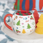 Nostalgic Christmas Print Mug and Socks Set | Inspired Creative Gifts | UK Supplier