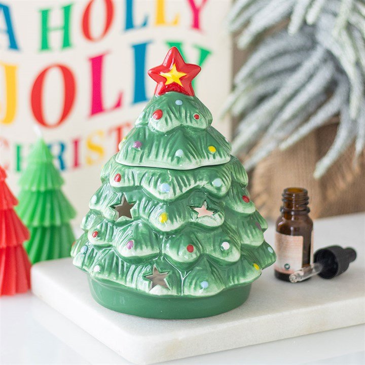 Nostalgic Christmas Tree Oil Burner | Inspired Creative Gifts | UK Supplier