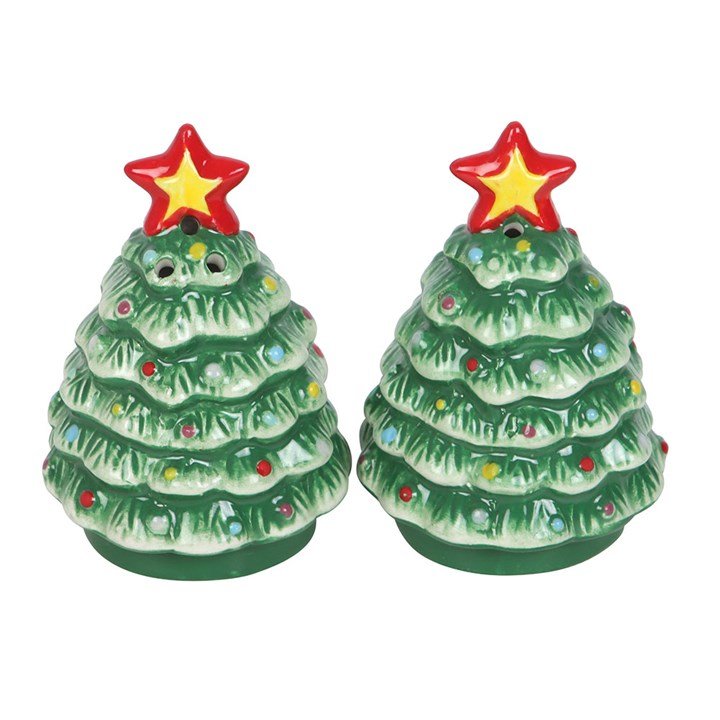 Nostalgic Christmas Trees Salt & Pepper Shakers | Inspired Creative Gifts | UK Supplier