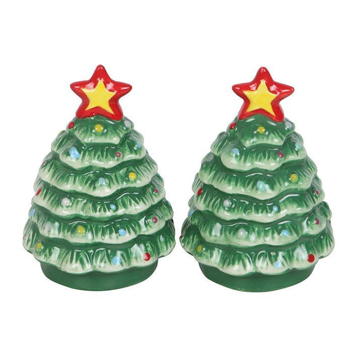 Nostalgic Christmas Trees Salt & Pepper Shakers | Inspired Creative Gifts | UK Supplier