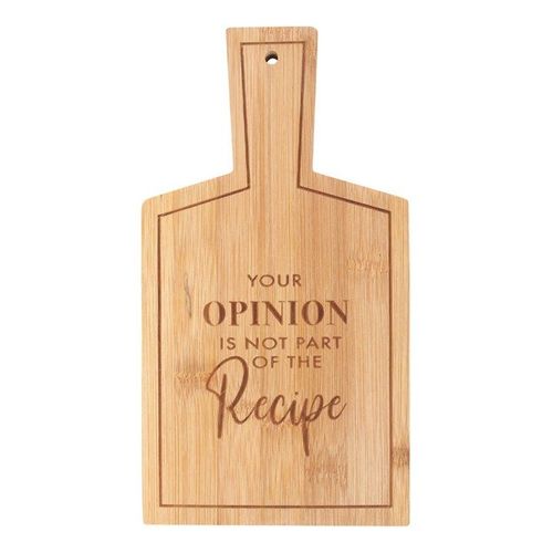 Not Part of the Recipe Bamboo Serving Board | Inspired Creative Gifts | UK Supplier