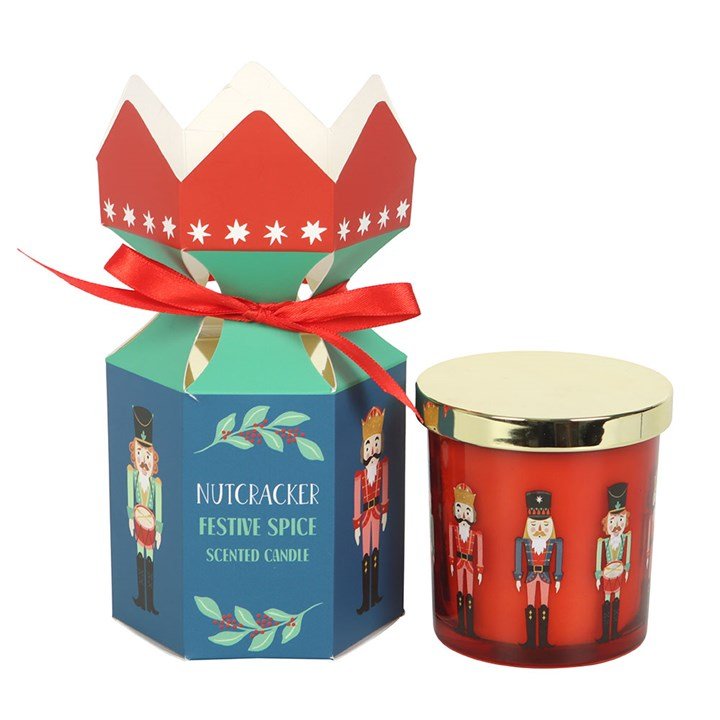 Nutcracker Festive Spice Candle | Inspired Creative Gifts | UK Supplier