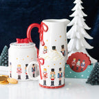 Nutcracker Print Mug with Bow | Inspired Creative Gifts | UK Supplier