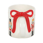 Nutcracker Print Mug with Bow | Inspired Creative Gifts | UK Supplier
