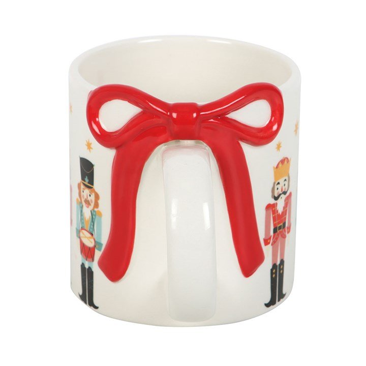 Nutcracker Print Mug with Bow | Inspired Creative Gifts | UK Supplier
