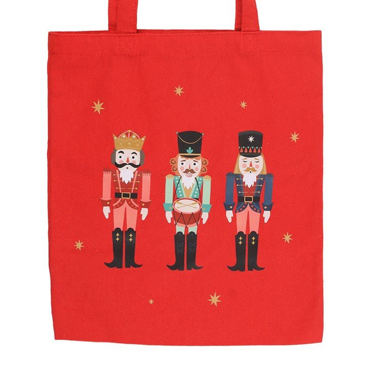 Nutcracker Print Polycotton Tote Bag | Inspired Creative Gifts | UK Supplier
