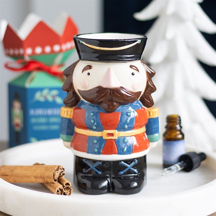 Nutcracker Shaped Oil Burner and Wax Warmer | Inspired Creative Gifts | UK Supplier