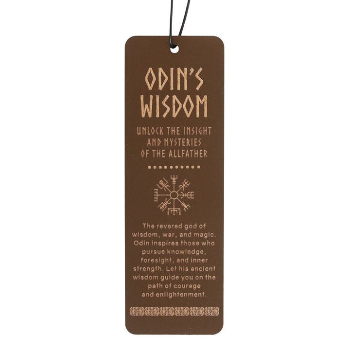 Odin's Wisdom Wooden Bookmark | Inspired Creative Gifts | UK Supplier