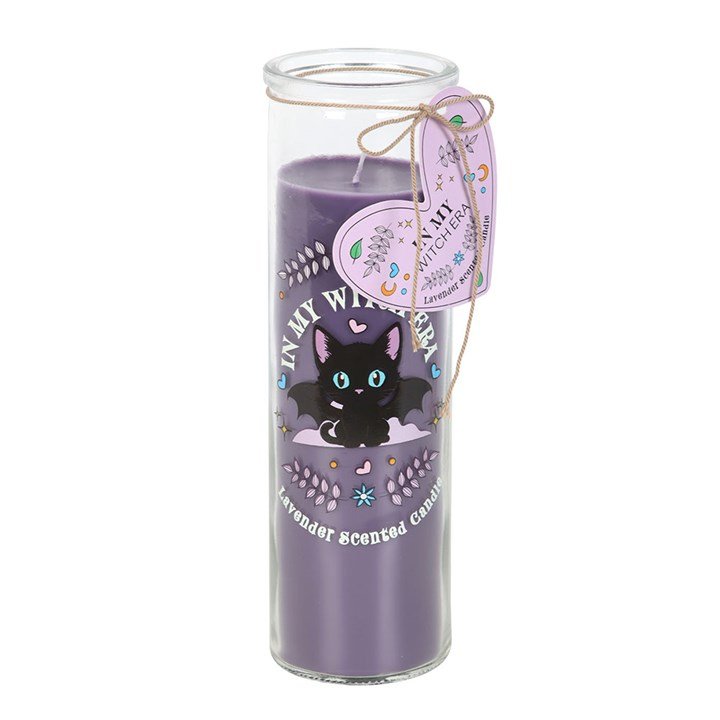 Of Whiskers and Wings Lavender Tube Candle | Inspired Creative Gifts | UK Supplier