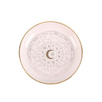 Off White Astrology Wheel Trinket Dish | Inspired Creative Gifts | UK Supplier