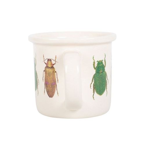 Off White Beetle Mug | Inspired Creative Gifts | UK Supplier