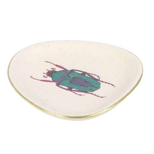 Off White Beetle Trinket Dish | Inspired Creative Gifts | UK Supplier