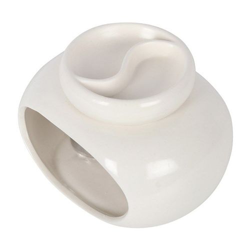 Off White Double Oil Burner | Inspired Creative Gifts | UK Supplier
