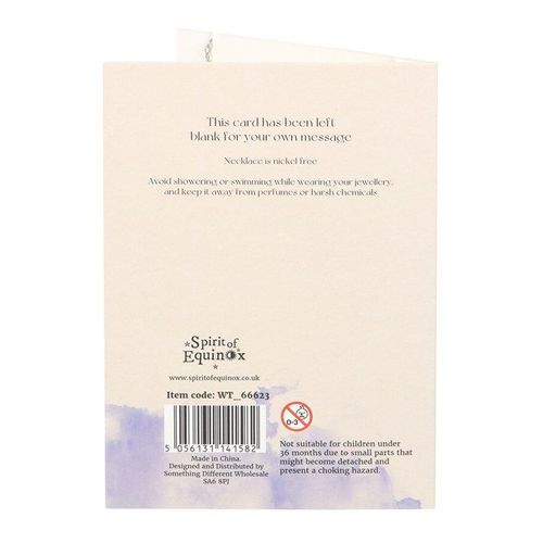 Opalite Triple Moon Necklace Card | Inspired Creative Gifts | UK Supplier