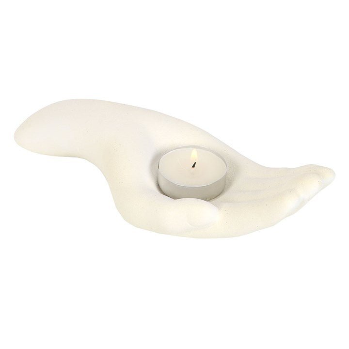 Open Hand Tealight Holder | Inspired Creative Gifts | UK Supplier