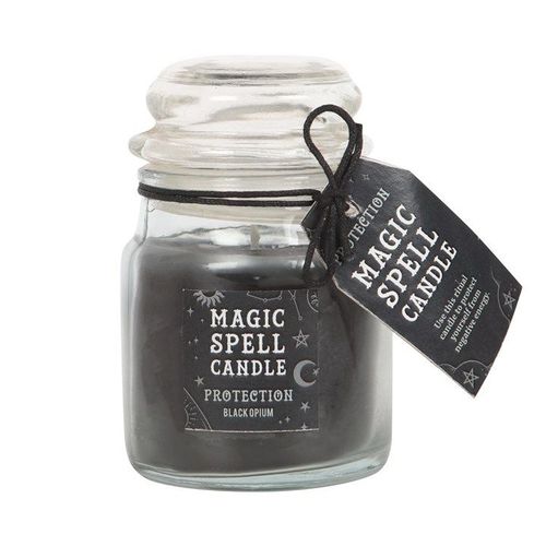 Opium 'Protection' Spell Candle Jar | Inspired Creative Gifts | UK Supplier