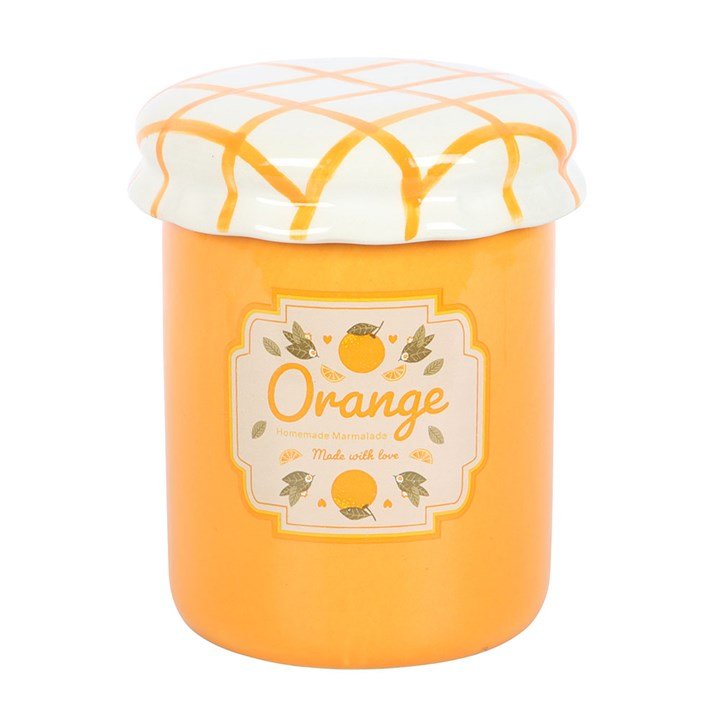 Orange Marmalade Jar Oil Burner and Wax Warmer | Inspired Creative Gifts | UK Supplier