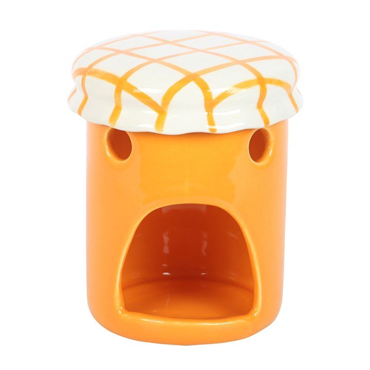 Orange Marmalade Jar Oil Burner and Wax Warmer | Inspired Creative Gifts | UK Supplier