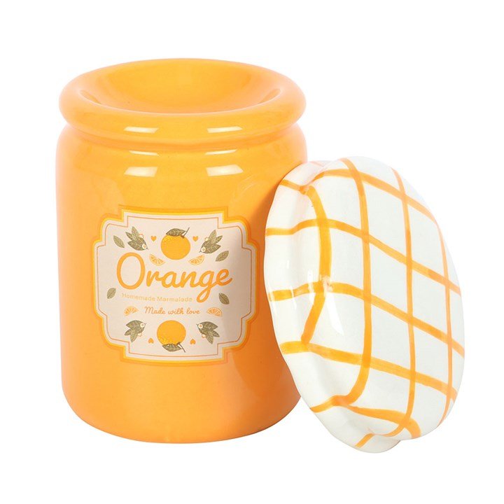 Orange Marmalade Jar Oil Burner and Wax Warmer | Inspired Creative Gifts | UK Supplier