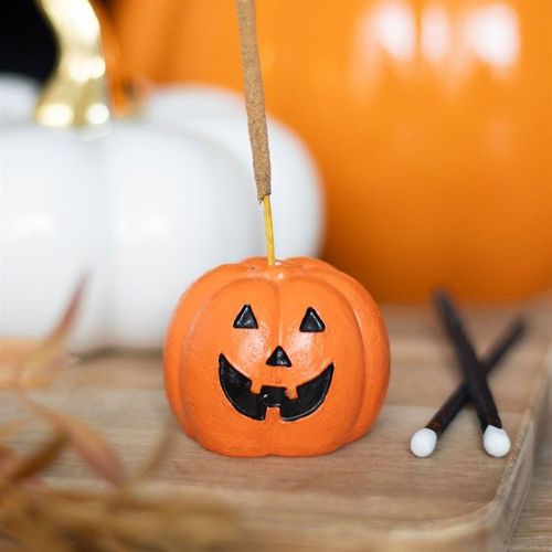Orange Pumpkin Incense Stick Holder | Inspired Creative Gifts | UK Supplier