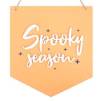 Orange Spooky Season Hanging Sign | Inspired Creative Gifts | UK Supplier