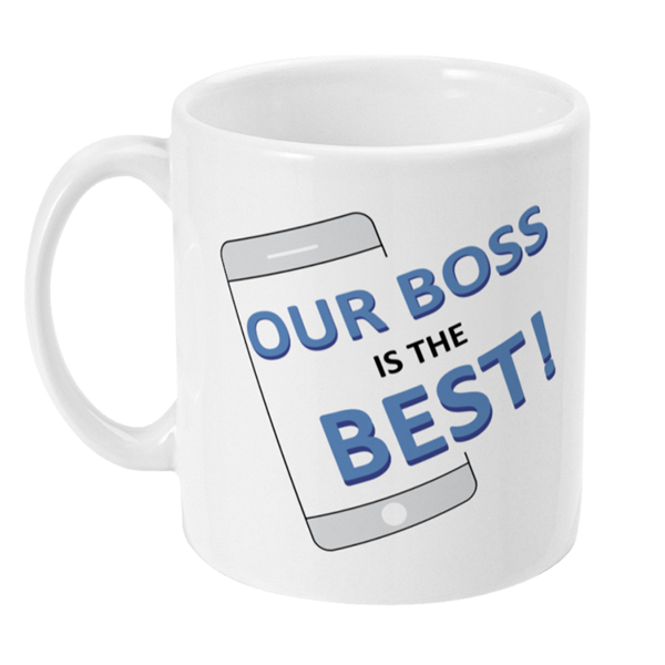 Novelty Mug – Funny 'Hi-Vis' Boss Joke