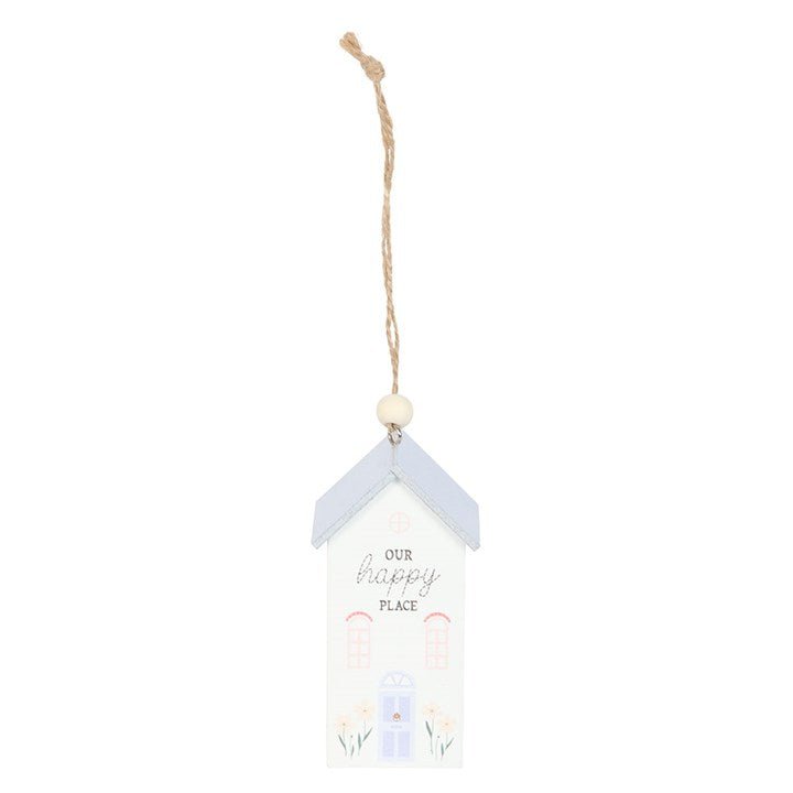 Our Happy Place Hanging House Decoration | Inspired Creative Gifts | UK Supplier