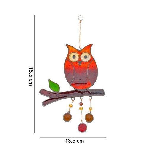 Owl On A Branch Suncatcher | Inspired Creative Gifts | UK Supplier
