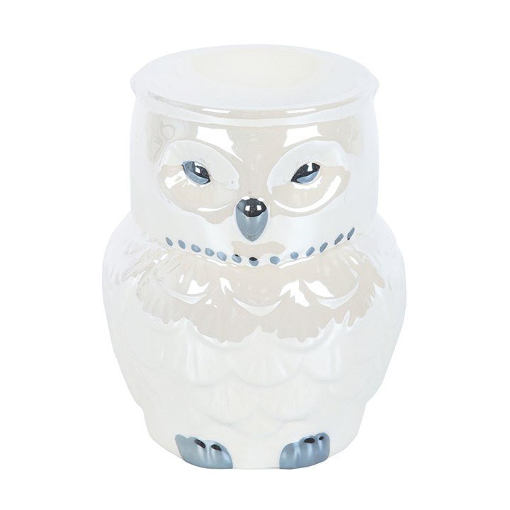 Owl Shaped Iridescent Oil Burner and Wax Warmer | Inspired Creative Gifts | UK Supplier