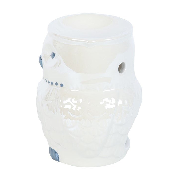 Owl Shaped Iridescent Oil Burner and Wax Warmer | Inspired Creative Gifts | UK Supplier