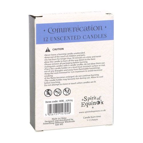 Pack of 12 Communication Spell Candles | Inspired Creative Gifts | UK Supplier