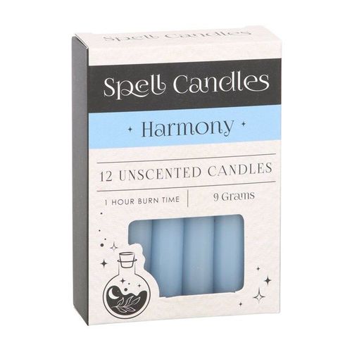 Pack of 12 Harmony Spell Candles | Inspired Creative Gifts | UK Supplier