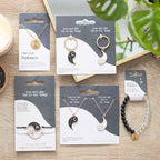Pair of Yin Yang Best Friend Keyrings | Inspired Creative Gifts | UK Supplier