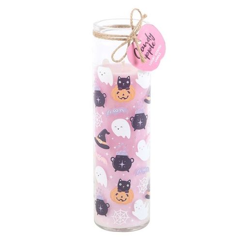 Pastel Halloween Candy Apple Tube Candle | Inspired Creative Gifts | UK Supplier