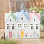 Pastel House Incense Cone Burner and Tealight Holder | Inspired Creative Gifts | UK Supplier