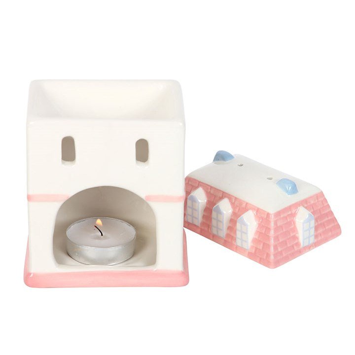 Pastel House Oil Burner and Wax Warmer | Inspired Creative Gifts | UK Supplier