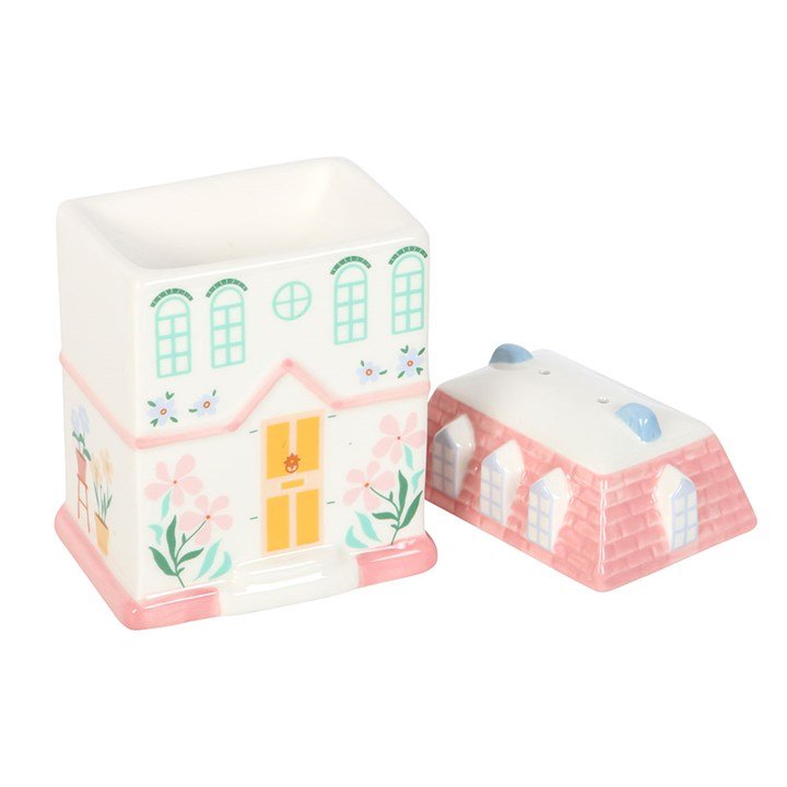 Pastel House Oil Burner and Wax Warmer | Inspired Creative Gifts | UK Supplier