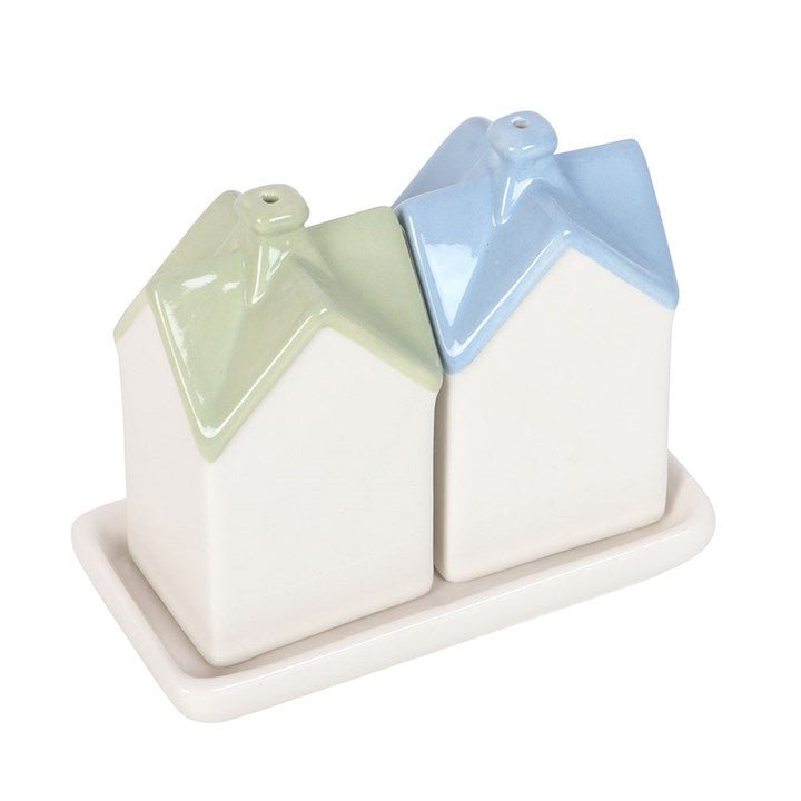 Pastel House Salt and Pepper Shakers | Inspired Creative Gifts | UK Supplier
