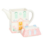 Pastel House Shaped Teapot | Inspired Creative Gifts | UK Supplier